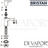 Bristan QUEST Basin Taps Spares